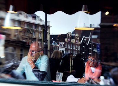 Rainy day with Lensbaby (Amsterdam)