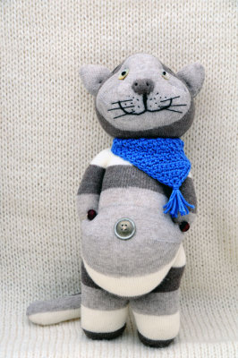 Sock toy -  A Cat Named Phil