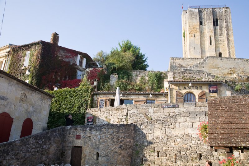 The town