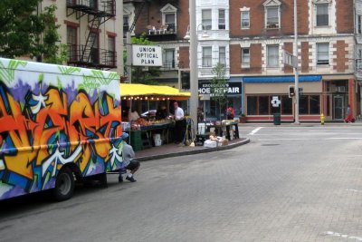 Delivery truck