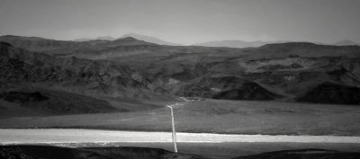 Road through the desert