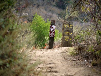 South Rim trail