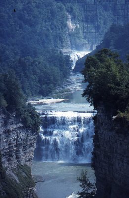 Letchworth State Park 35 years ago