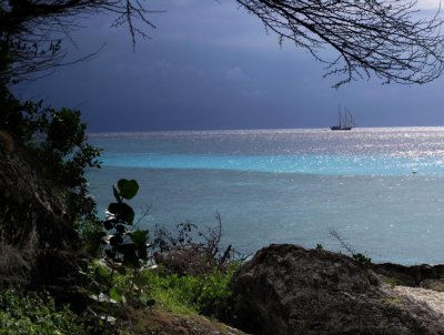 Porto Mari on a dark afternoon..