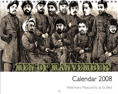 Manvember 2008 Calendar