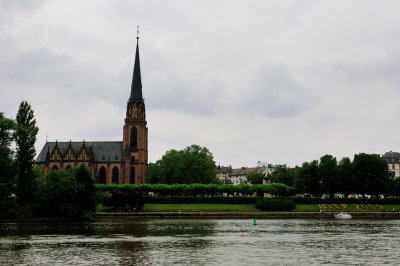 Church across the Main