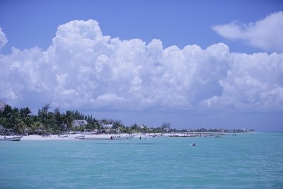 The view from the dock west back towards Casa Blanca