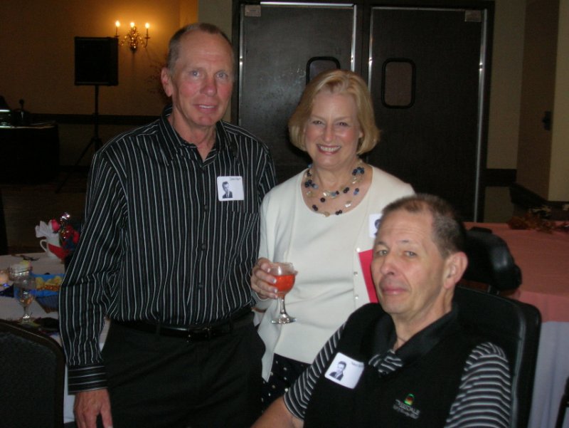 John Hart with Neal and Elaine Butler