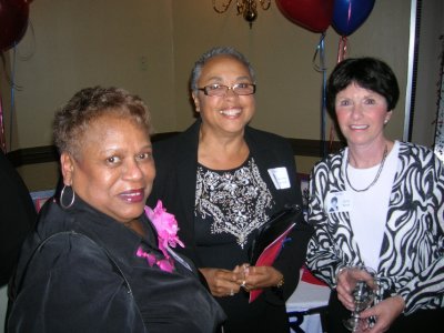 Bernice Freeman Ripley, Frances Mobley Person and Shirley Lutty Dillon   -  Smile, ladies