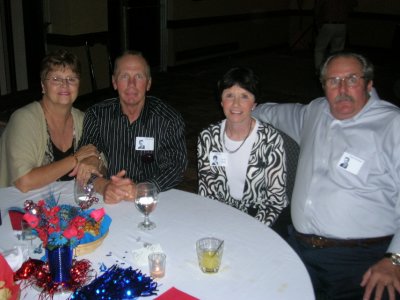 John and Sandy Hart, Shirley Lutty Dillon and Dave Dickson