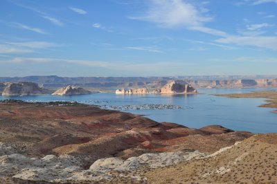Lake Powell from the overlook just before getting to Page, AZ (from the north).