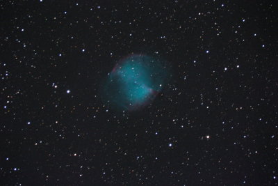 M27 - The Dumbell Nebula 08-Oct-2012