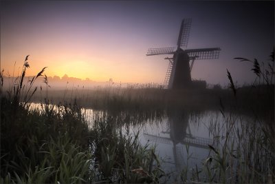 Herringfleet Mill dawn