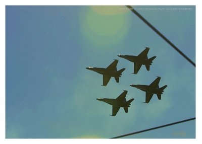 Squadron in flight!