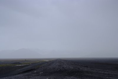 Road to nowhere, in the rain