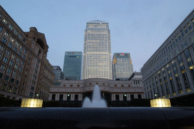 Cabot Square, October 2012