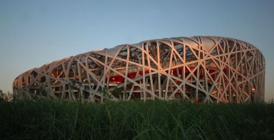 The famous Birds Nest stadium