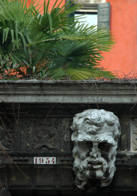 Man on the door