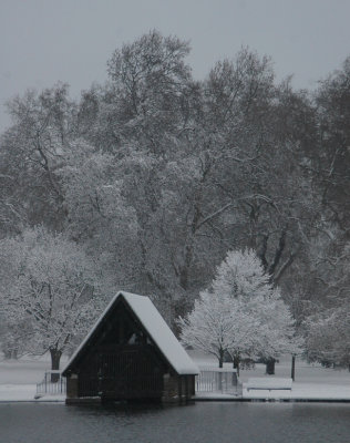 Winter at the Boating Shed