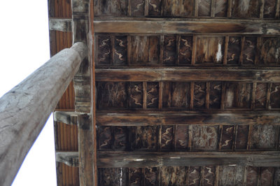 Wooden roof of Bulyard mosque