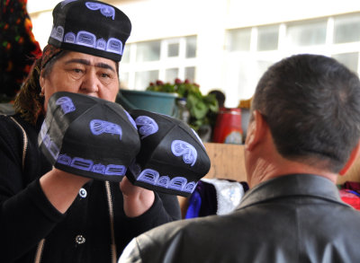 Uzbek hats in demand