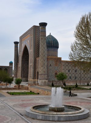 Across the Samarkand Registan