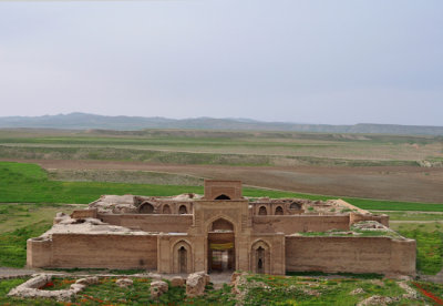 Ribat Caravanserai Sheraf on Silk Road