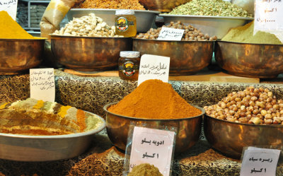 Special spices in Shiraz