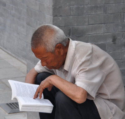 One keen Chinese reader