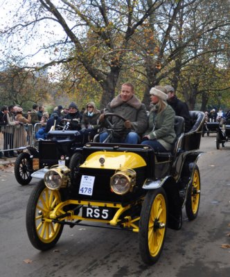 London to Brighton Vintage car rally