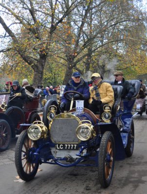 Setting off on the rally