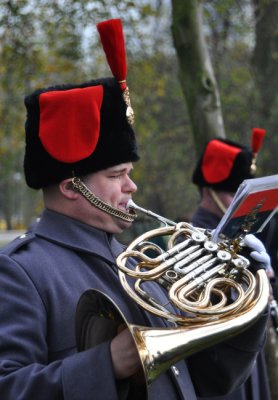 Kings Troop band musician