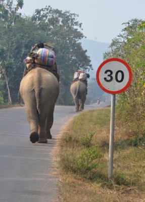 Keeping to the speed limit