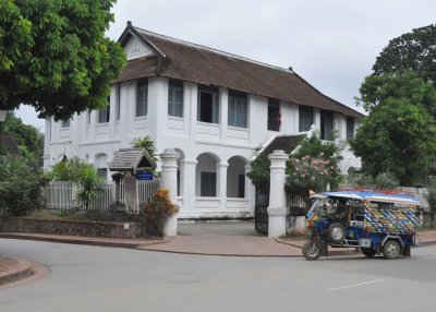 Lao French colonial building L.Prabang