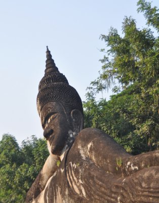 Reclining Buddah in Vientiane