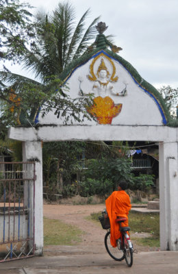 Monk on wheels