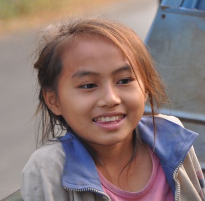 Lao mountain girl