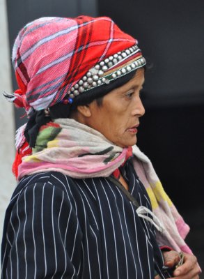 Lao Akha market seller