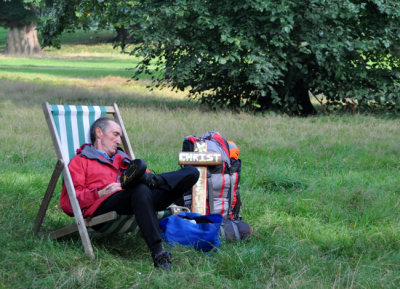 Overnight guest of Hyde Park after Triathlon