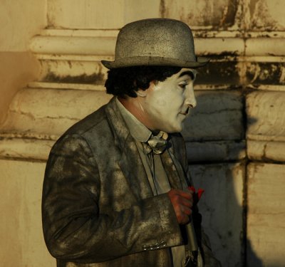 Charlie Chaplin in Venice