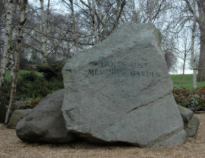 Holocaust memorial in the Dell