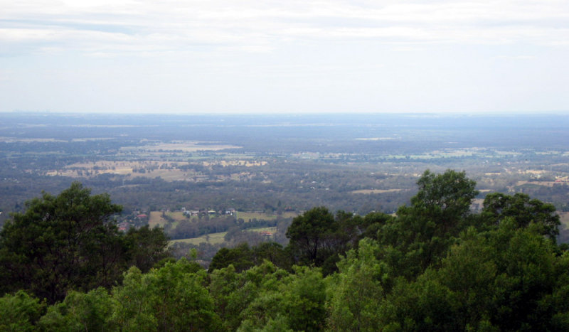 view from Bell Bird lookout - Kurrajong