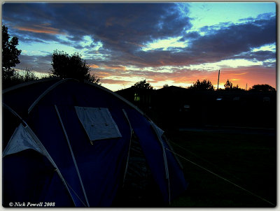 Sunrise in Northumberland