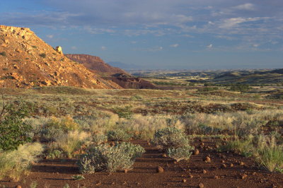 Summer view of Burnt Mountain