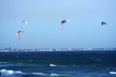 kite-surfers