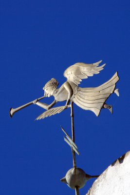 Weather-vane on the Moravian Missionary Church in Elim 1