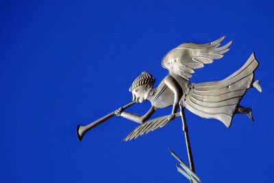 Weather-vane on the Moravian Missionary Church in Elim 2