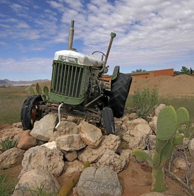 Old car at Solitaire