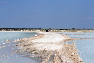 Etosha pan in the (very) rainy season