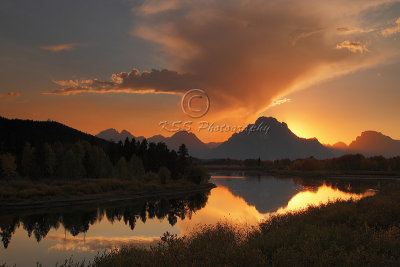 Oxbow Bend Sunsets - Fall 2008